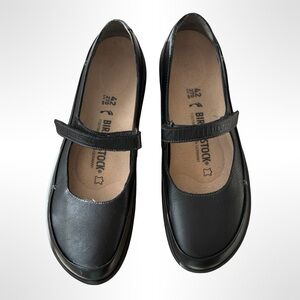 Birkenstock Classic Black Strap Shoes